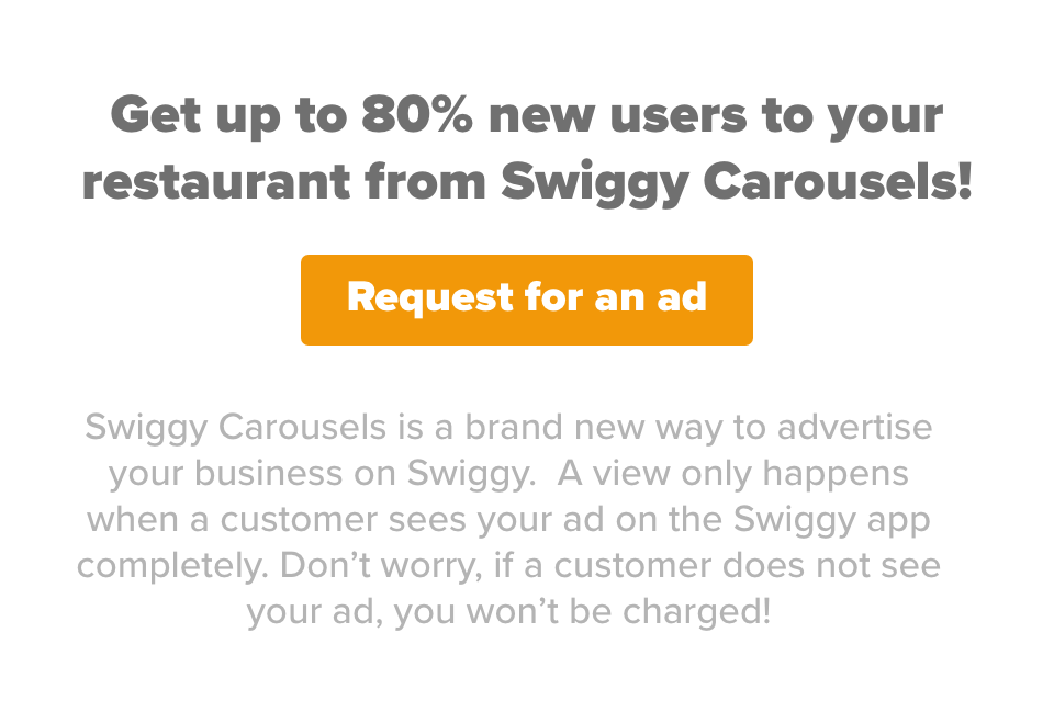 request ad